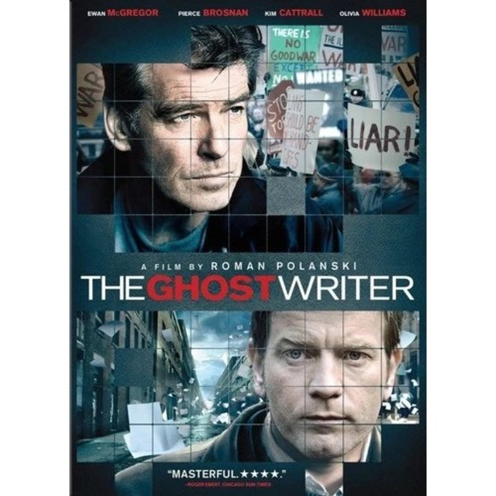 The Ghost Writer DVD 2010 Roman Polanski Ewan McGregor Pierce Brosnan Thriller